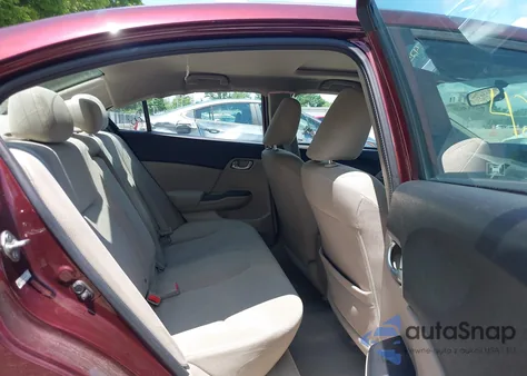 2012 Honda Civic Ex из США, поврежденный, VIN 19XFB2F8XCE089195